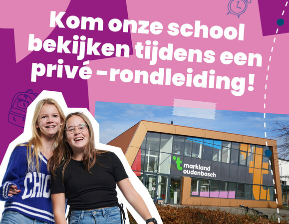 Privé-rondleiding volgen op onze school? Dat kan!