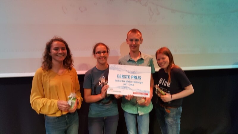 Brabantse Water Challenge: 1e prijs voor Eva, Annebel, Romy en Bram
